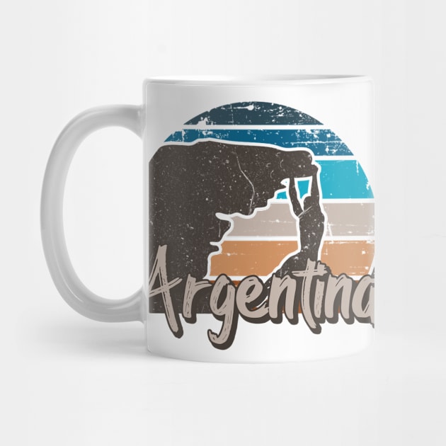 Argentina mountain climbing gift for him. Perfect present for mom girlfriend mother boyfriend dad father friend him or her by SerenityByAlex